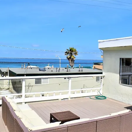 Luv Oceanside Views-1 House To Beach, Boardwalk And Waves-Spacious Rooftop Sun Deck-Plus King Beds Too! San Diego Exterior photo